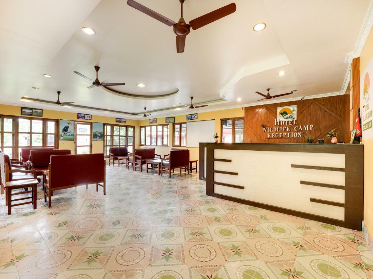 Hotel Wildlife Camp Sauraha Exterior foto
